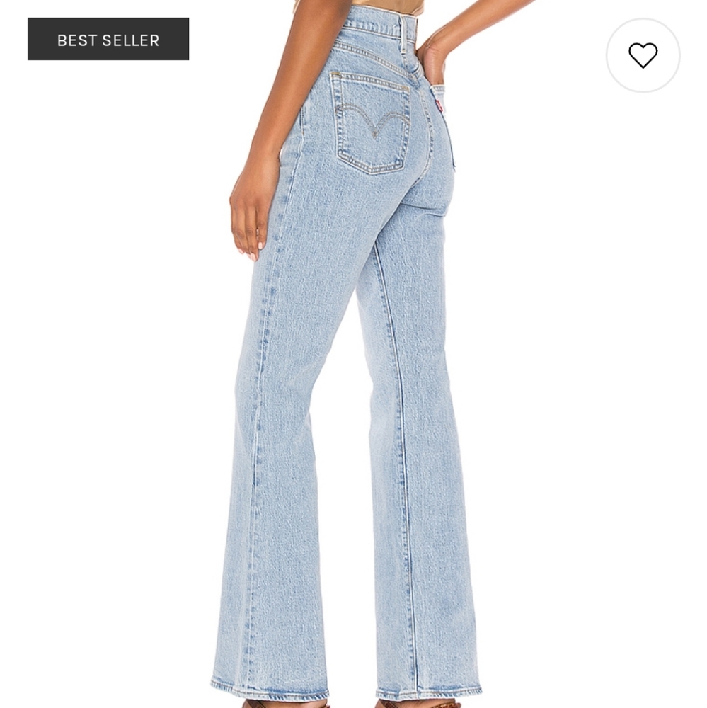 Levi's RIBCAGE Flare Tango Jeans - Picture 7 of 8